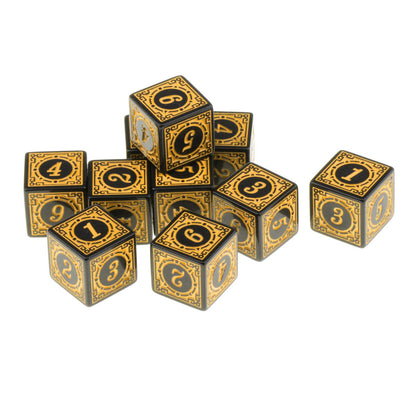 MadiDeal D6 - 10 Dice Pack (super deal!) - Omega Roll