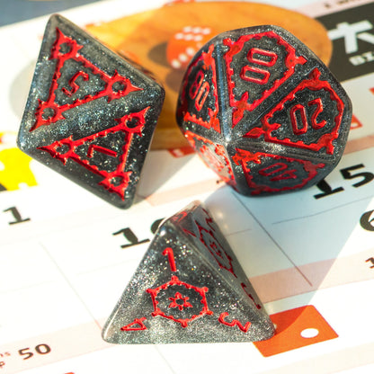 Mountain Castle Jumbo Dice Set - Omega Roll