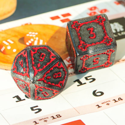 Mountain Castle Jumbo Dice Set - Omega Roll