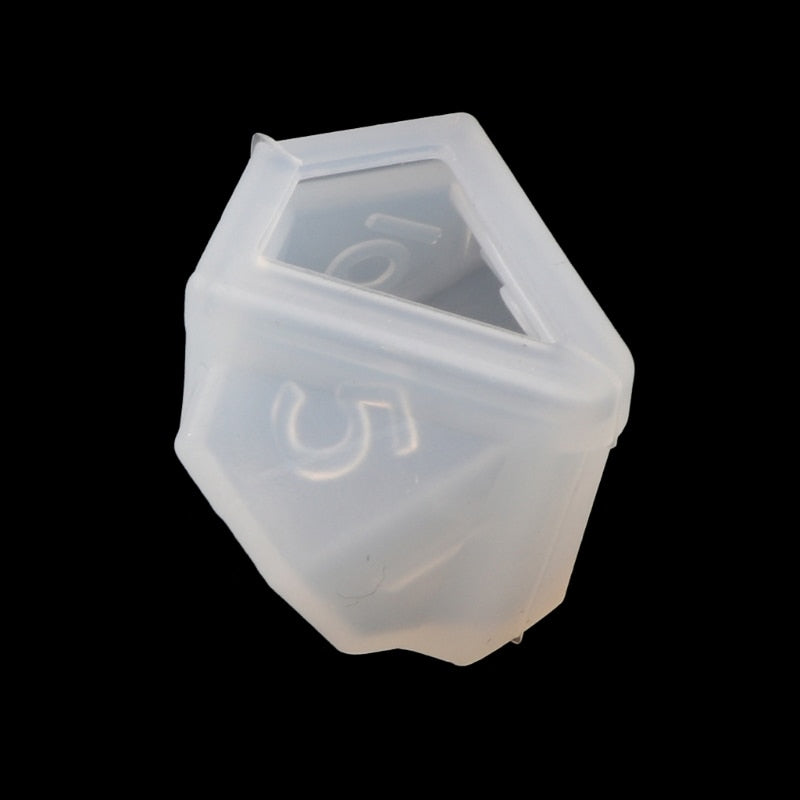 Silicon Dice Moulds - 7 Shapes - Omega Roll